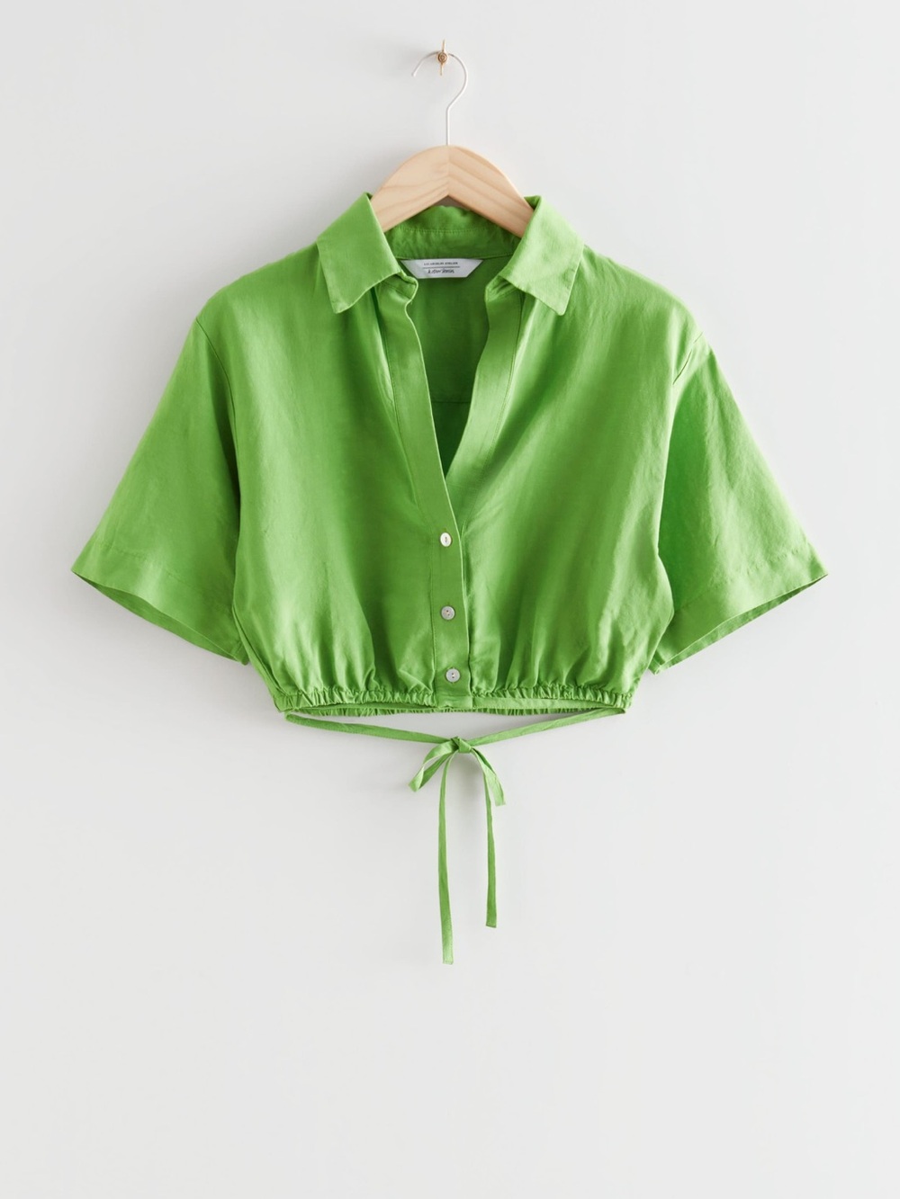 Buttoned Crop Top